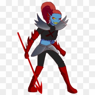 Undertale Red Fictional Character Baseball Equipment - Undyne The Undying Underfell, HD Png Download