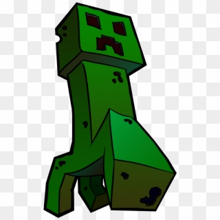 Creeper Drawing Minecraft, HD Png Download