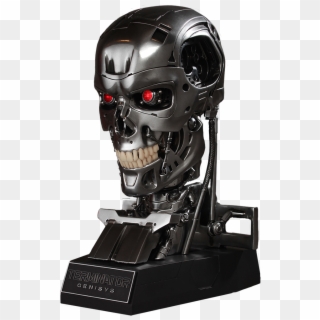 Terminator Clipart Head - Life Size Terminator Skull, HD Png Download