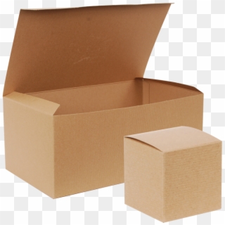Natural Kraft One-piece Gift Boxes - Kraft Boxes Png, Transparent Png