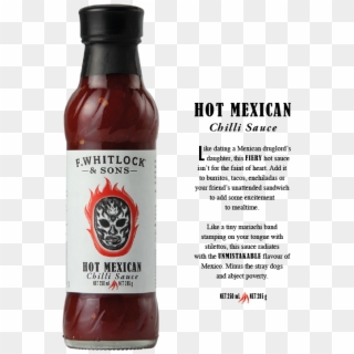 Whitlocks The Range Mex Hot - Glass Bottle, HD Png Download