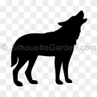 Wooden Wolf Howling Laser Cut Out, HD Png Download