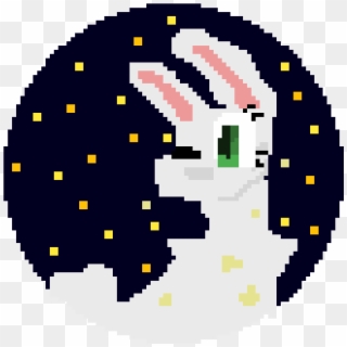 Rabbit Into The Fireflies - Pixel Art, HD Png Download