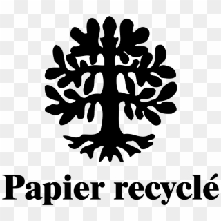 Papier Recycle Logo Png Transparent - Logo Papier Recyclé Vectoriel, Png Download