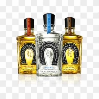 Liquor Bottle Png - Tequila Herradura Silver, Transparent Png