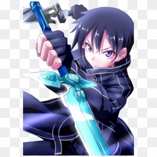 Anime, Kirito, And Sword Art Online Image - Sao Kirito, HD Png Download