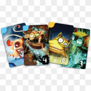 Lurking In Smile's Deck Of Fifty Cards Are Critters - Cartoon, HD Png Download