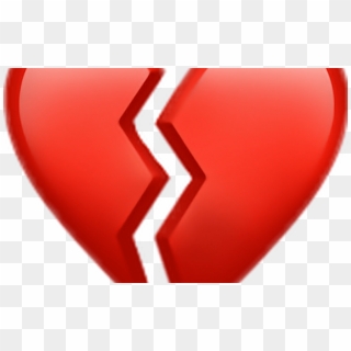 Iphone Emoji Colorful Broken Heart Broken Heart - Broken Heart Iphone Emoji, HD Png Download