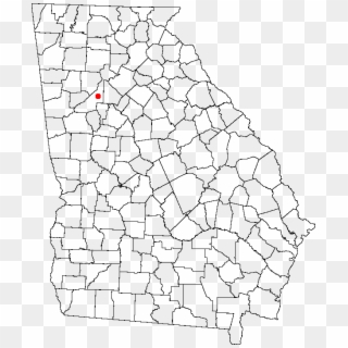 Milledgeville Location In Georgia, HD Png Download