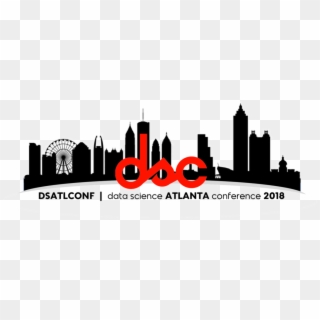 Overview Highlights - Atlanta Skyline Silhouette Png, Transparent Png