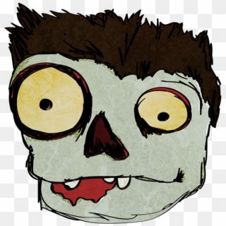 Free To Use Public Domain Halloween Clip Art - Cartoon Zombie Face Png, Transparent Png