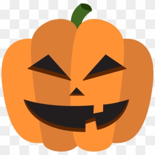 Calabaza Halloween Pumpkin Decoration - Halloween Pumpkin Cartoon Png, Transparent Png