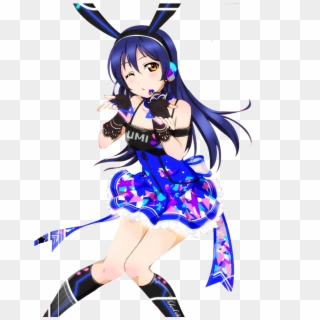 #love Live School Idol Project - Love Live Cyber Umi, HD Png Download