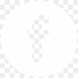 Black And White Facebook Logo Transparency Pictures - Facebook White Icon Png, Transparent Png