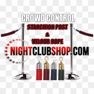 Crowd Control Stanchions Dividers Vip Lines And - Carmine, HD Png Download