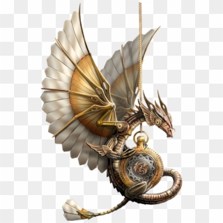 Loving This Steampunk Dragon - Steampunk Dragons, HD Png Download