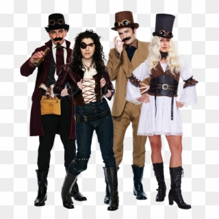 Steampunk Costume Collection - Halloween Costume With No Background, HD Png Download
