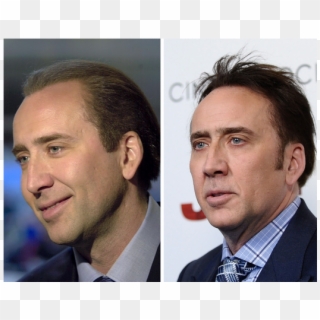Nicolas Cage, 2001 Vs - Celebrity Hair Fibers, HD Png Download
