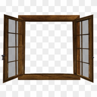 Window, Open, Png, Window Glass, Outlook, Image Editing - Open Wood Window Png, Transparent Png