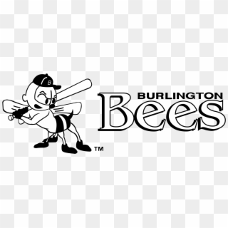 Burlington Bees Logo Png Transparent - Burlington Bees Logo, Png Download