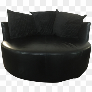 Black Sofa Transparent Image - Sofa Bed, HD Png Download