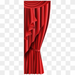 Free Png Download Curtain Red Transparent Clipart Png - Green Curtain Png, Png Download