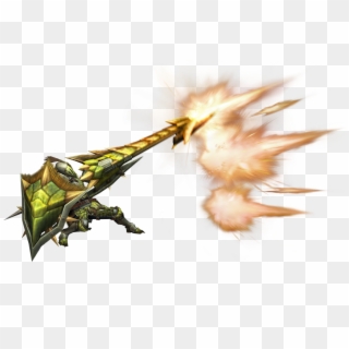 In My Opinion, Gunlance Didn't Change A Lot Except - Mh4u Gunlance, HD Png Download
