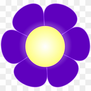 Original Png Clip Art File Purple Daisy Flower, Svg, Transparent Png