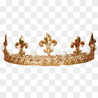 Menu0027s Fleur De Lis Crown - Crown Png For Queen, Transparent Png
