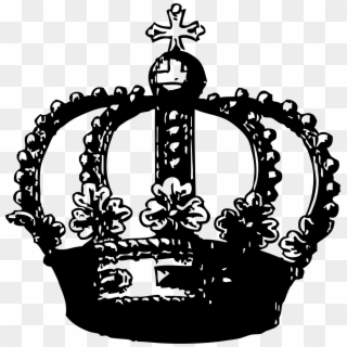 Crown Picture Freeuse - Black Crown With Transparent Background, HD Png Download