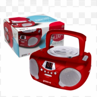 Groov-e Boombox Portable Cd Player With Radio And Headphone - Cd Player, HD Png Download