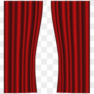 Red Curtain Png Download - Curtain, Transparent Png