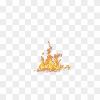 Fire Flames Clipart Hd - Fire On Ground Png, Transparent Png