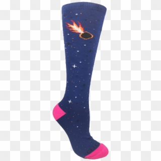 Galaxy Line Asteroid - Sock, HD Png Download