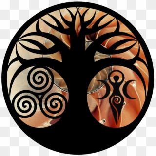 Plain Tree Of Life - Celtic Symbols, HD Png Download