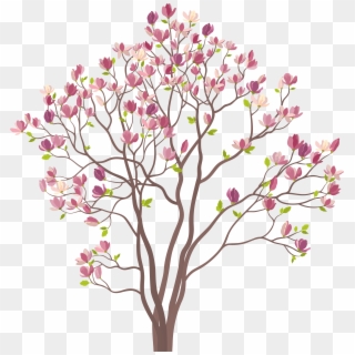 Mmagnolia Tree Png Clip Art Image, Transparent Png