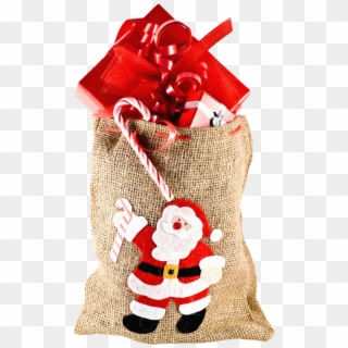 Christmas Sack Gift Png Transparent Image - Gift, Png Download