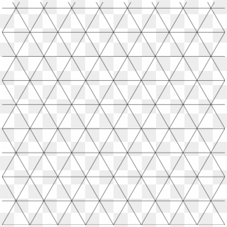 Triangle Pattern Png - Tessellated Triangles, Transparent Png