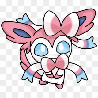 I'm A Big Fan Of Sylveon And The Rest Of The Eeveelutions - Sylveon Chibi, HD Png Download