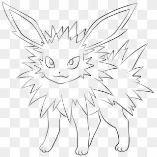 14 Pics Of Pokemon Sylveon Coloring Pages - Flareon Pokemon Eevee Evolution Drawing, HD Png Download