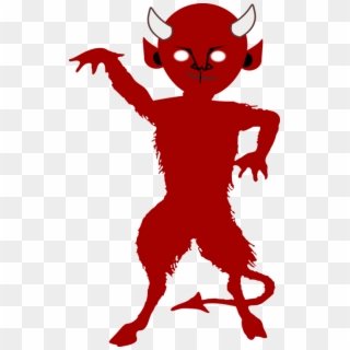 Lucifer Devil Demon Satan Silhouette - Satan Clipart, HD Png Download