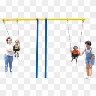 1 Tot Swing With Seats K1 - Swing Children Png, Transparent Png