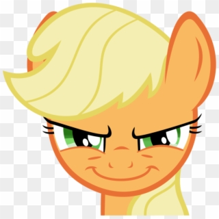 Free Png Download Applejack Evil Smile Png Images Background - My Little Pony Evil Apple Jack, Transparent Png