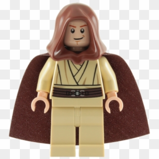 Buy Lego Obi-wan Kenobi Minifigure - Luke Skywalker In Robes Lego Figure, HD Png Download
