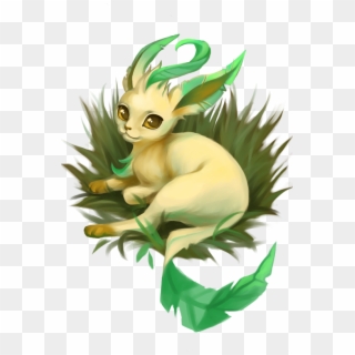 Leafeon - Cartoon, HD Png Download