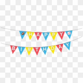 Happy Birthday Banner - Happy Birthday Png Text Hd Banner, Transparent Png
