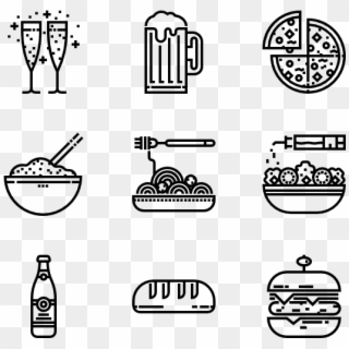 Food And Restaurant - Online Icon Free Vector, HD Png Download