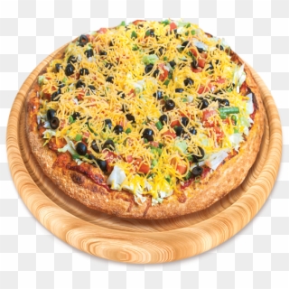 Taco Pizza Recipe - California-style Pizza, HD Png Download