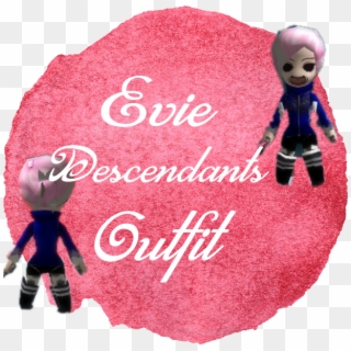 Evie Descendants Female Outfit - Doll, HD Png Download