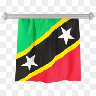 Saint Kitts And Nevis Flag Emoji, HD Png Download